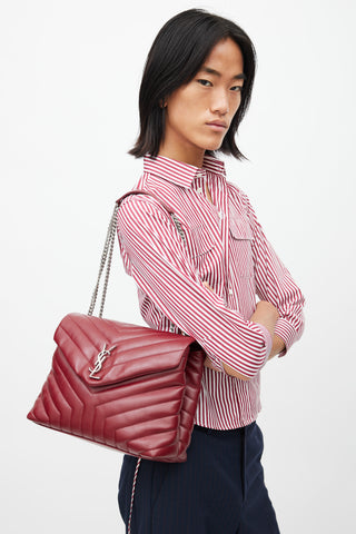 Chloé // Red Embossed C Bag – VSP Consignment