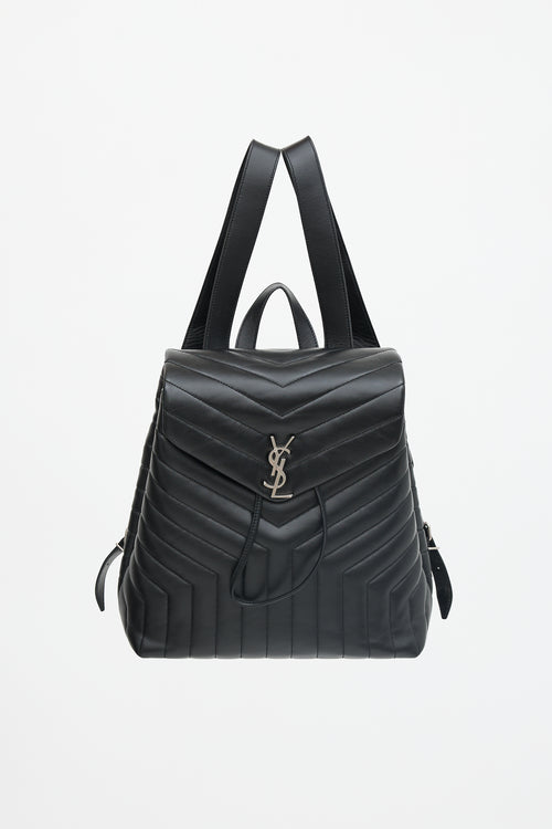 Saint Laurent 2017 Quilted Leather Loulou Backpack