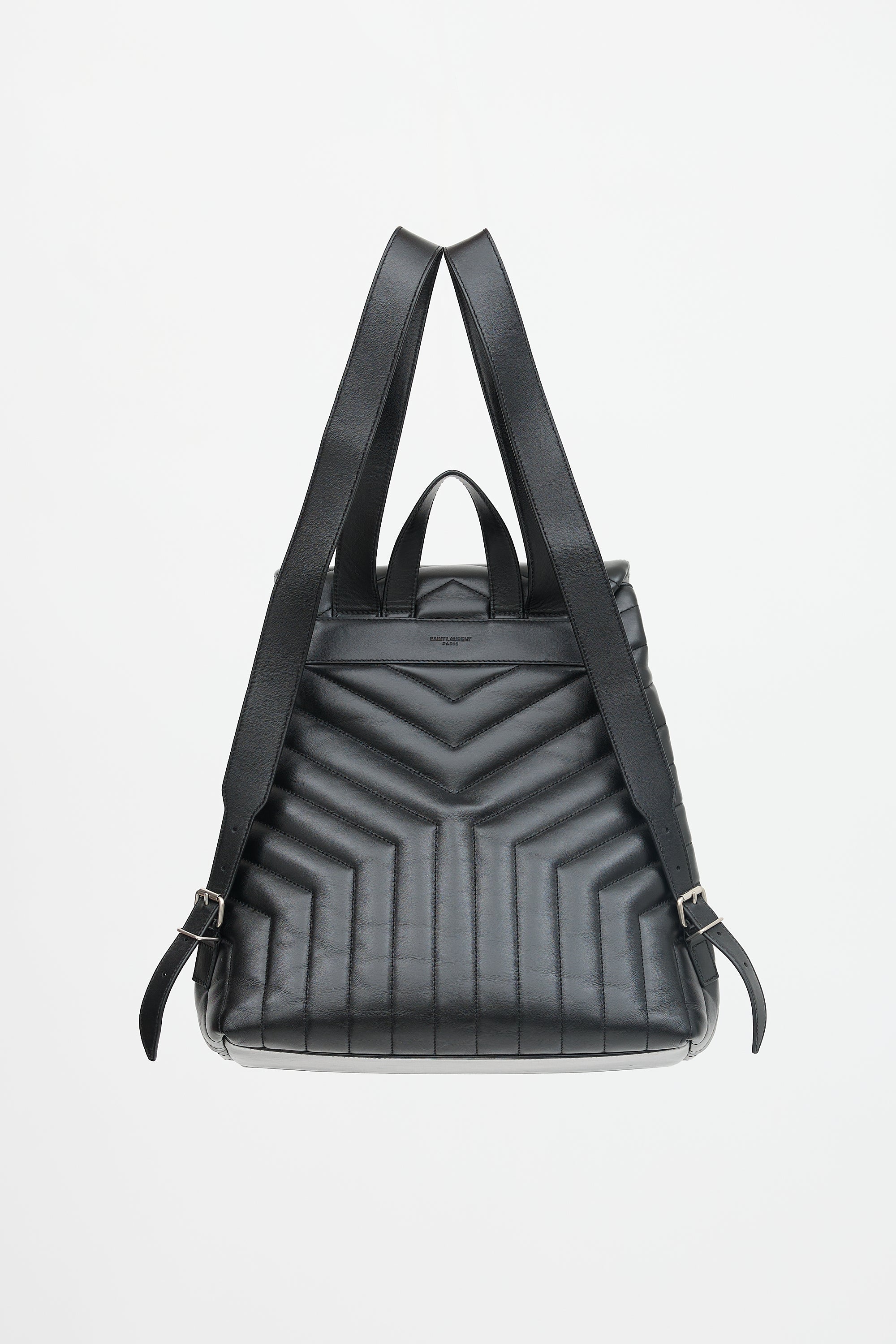 Saint Laurent // 2017 Quilted Leather Loulou Backpack – VSP Consignment