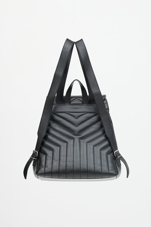 Saint Laurent 2017 Quilted Leather Loulou Backpack