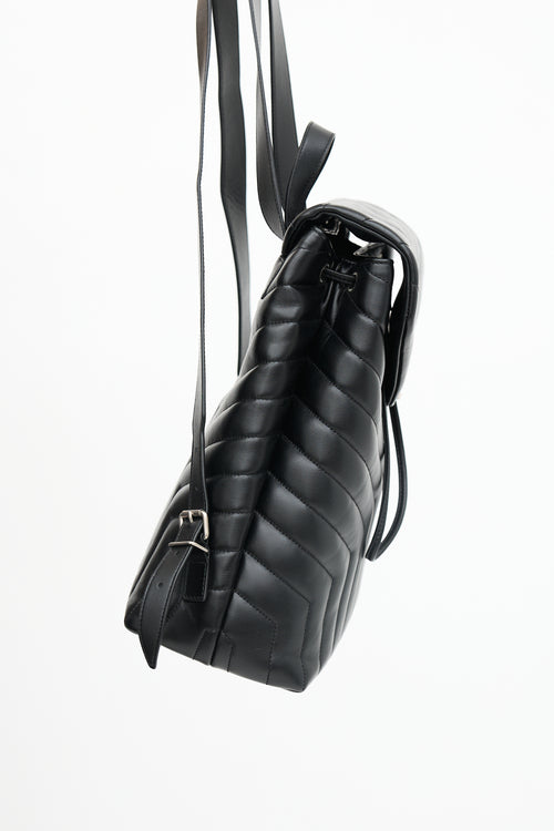 Saint Laurent 2017 Quilted Leather Loulou Backpack