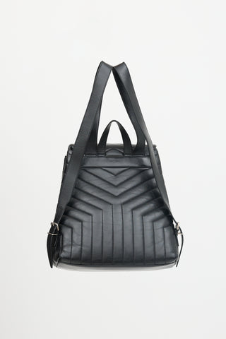 Saint Laurent 2017 Quilted Leather Loulou Backpack