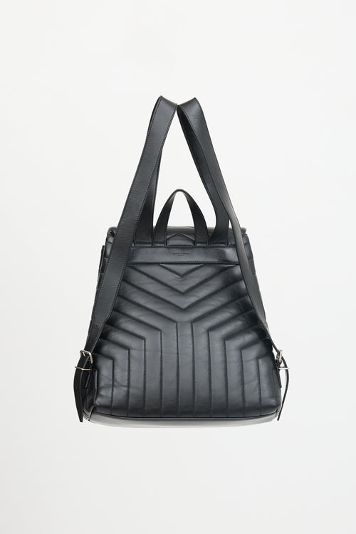 Saint Laurent 2017 Quilted Leather Loulou Backpack