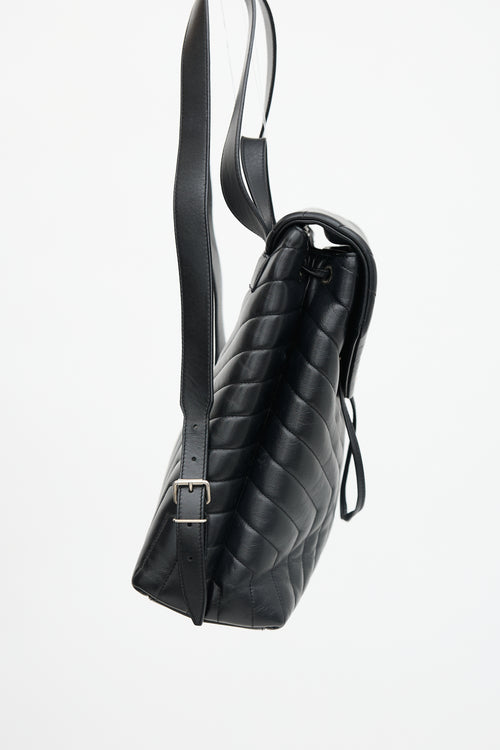 Saint Laurent 2017 Quilted Leather Loulou Backpack