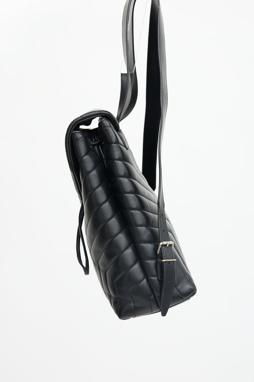 Saint Laurent 2017 Quilted Leather Loulou Backpack