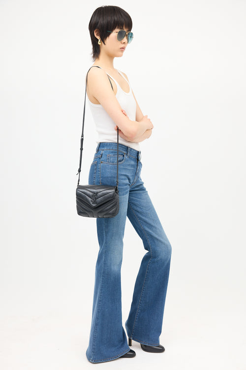 Saint Laurent 2018 Leather Toy Loulou Puffer Bag