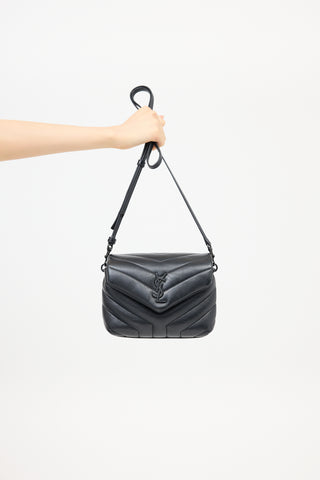 Saint Laurent 2018 Leather Toy Loulou Puffer Bag
