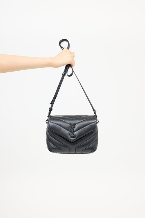 Saint Laurent 2018 Leather Toy Loulou Puffer Bag