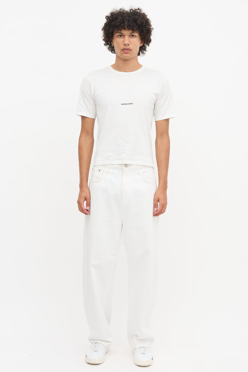 Saint Laurent 2018 Logo T-Shirt