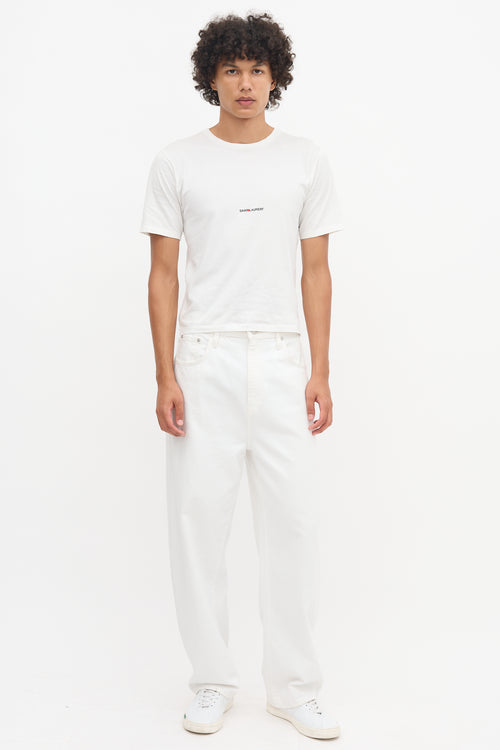 Saint Laurent 2018 Logo T-Shirt