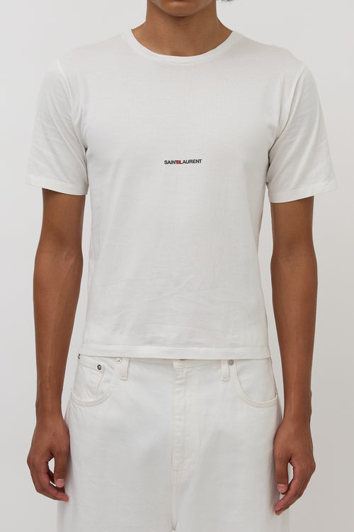Saint Laurent 2018 Logo T-Shirt