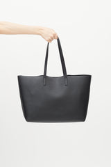 Saint Laurent 2021 Black Leather East West Tote Bag