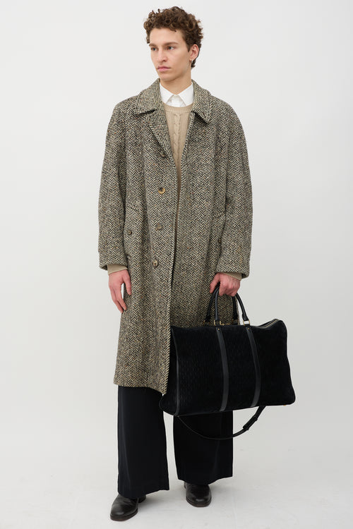 Saint Laurent 2019 Monogram Suede 72H Duffle Bag