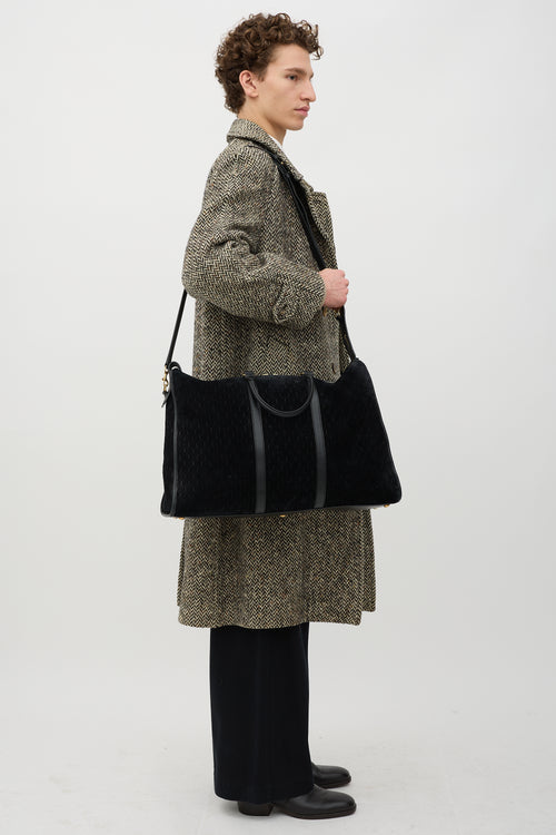 Saint Laurent 2019 Monogram Suede 72H Duffle Bag