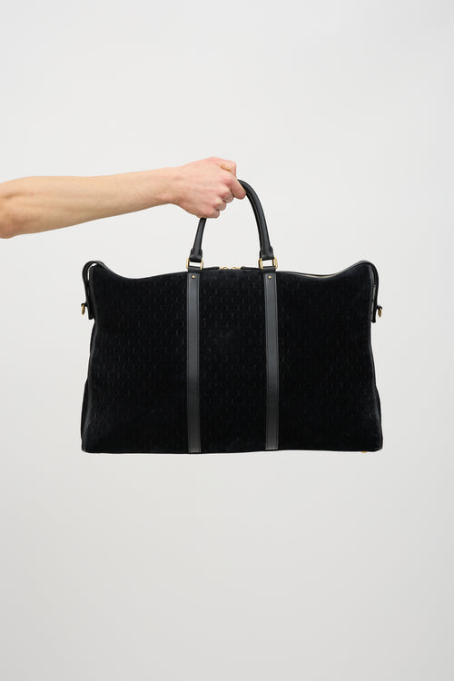 Saint Laurent 2019 Monogram Suede 72H Duffle Bag
