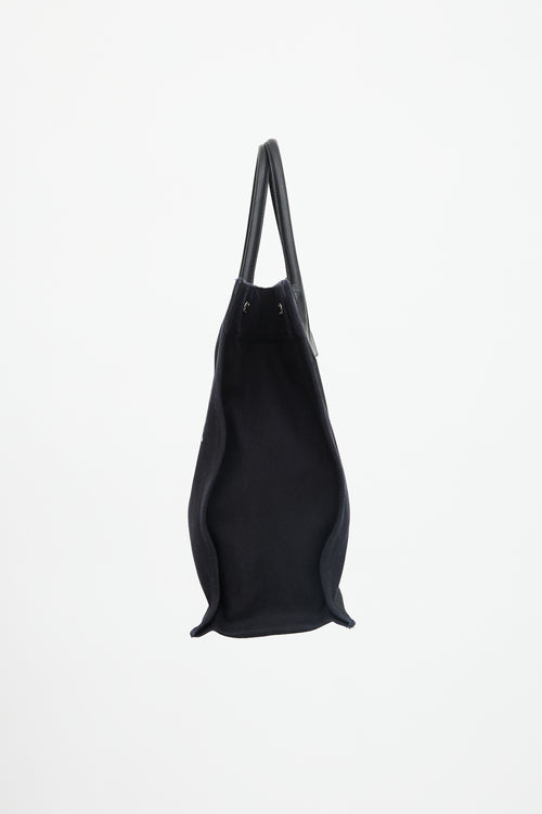 Saint Laurent 2020 Canvas Rive Gauche Tote Bag