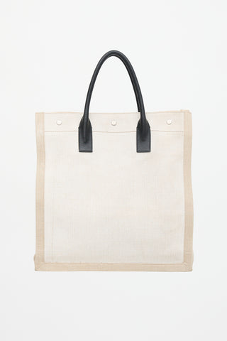 Saint Laurent 2020 Canvas Rive Gauche Tote Bag