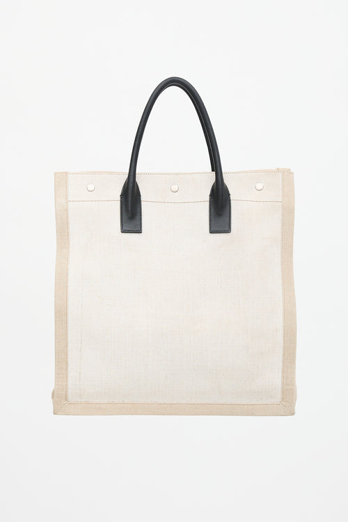Saint Laurent 2020 Canvas Rive Gauche Tote Bag