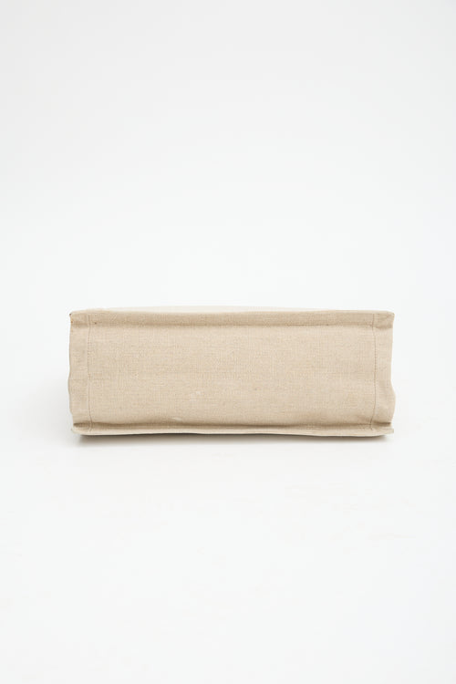 Saint Laurent 2020 Canvas Rive Gauche Tote Bag