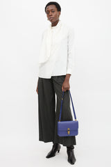 Saint Laurent 2020 Leather Le Carré Satchel Bag