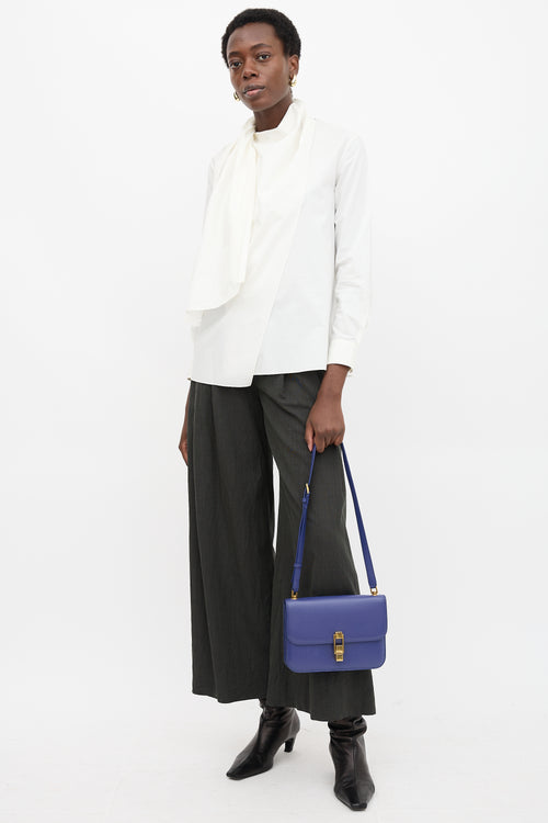 Saint Laurent 2020 Leather Le Carré Satchel Bag