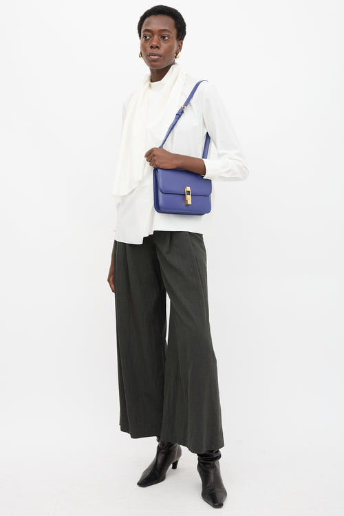 Saint Laurent 2020 Leather Le Carré Satchel Bag