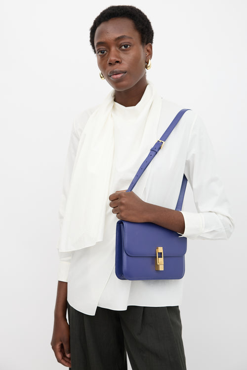 Saint Laurent 2020 Leather Le Carré Satchel Bag