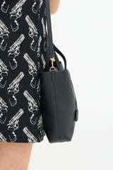 Saint Laurent 2021 Leather Toy Shopping Tote Bag