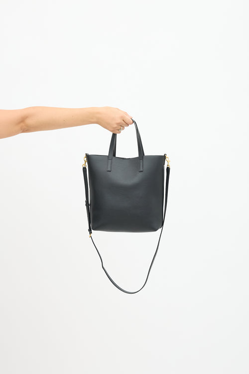 Saint Laurent 2021 Leather Toy Shopping Tote Bag