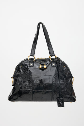 Saint Laurent 2022 Leather Muse Tote