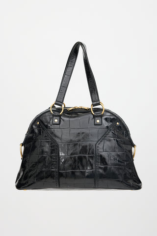 Saint Laurent 2022 Leather Muse Tote
