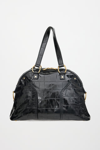 Saint Laurent 2022 Leather Muse Tote