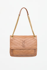 Saint Laurent 2022 Quilted Leather Medium Niki Bag