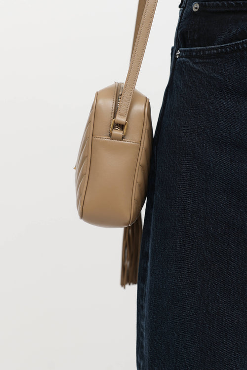 Saint Laurent 2021 Leather Lou Camera Bag