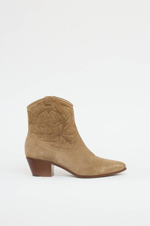Saint Laurent Western Rocky Boot