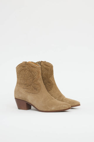 Saint Laurent Western Rocky Boot