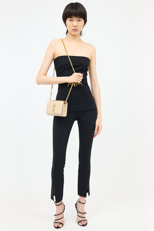 Saint Laurent Leather Small Kate Bag