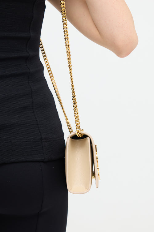 Saint Laurent Leather Small Kate Bag