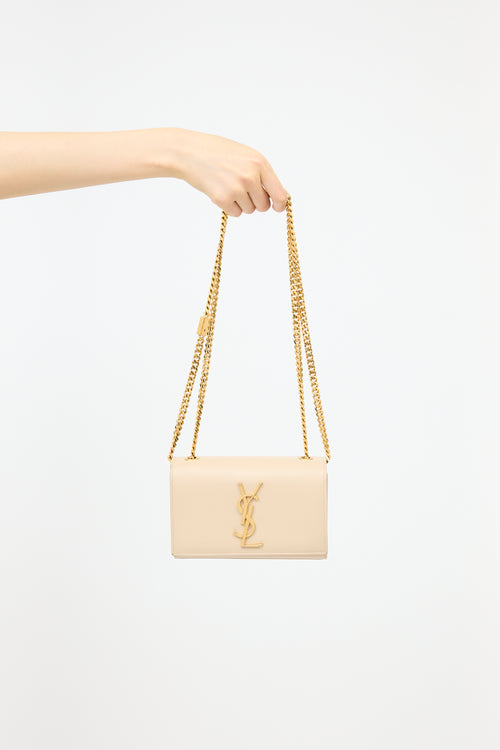 Saint Laurent Leather Small Kate Bag