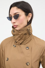 Saint Laurent Belted Trench Coat