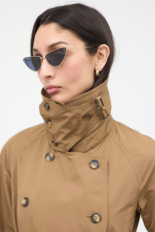 Saint Laurent Belted Trench Coat