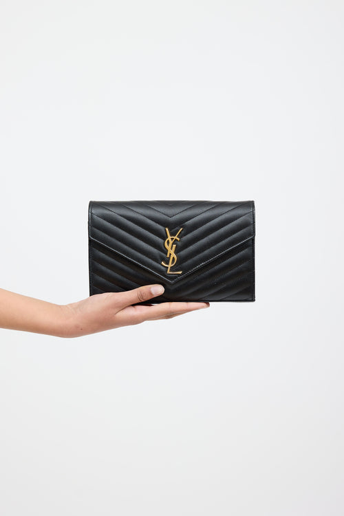 Saint Laurent Cassandre Chain Wallet