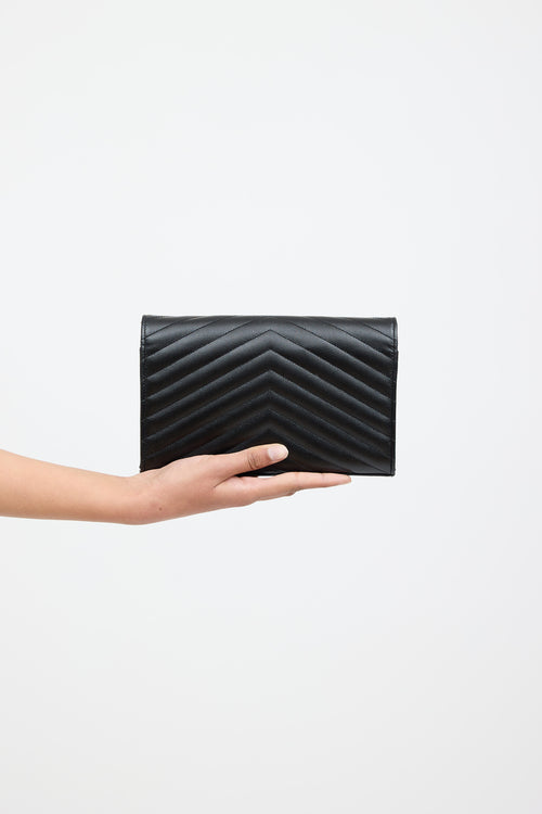 Saint Laurent Cassandre Chain Wallet
