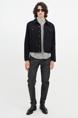 Saint Laurent Black Denim Jacket