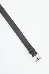 Saint Laurent Embossed Skinny Belt