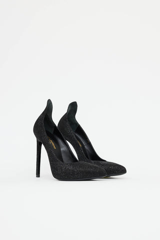 Saint Laurent Glitter Pump