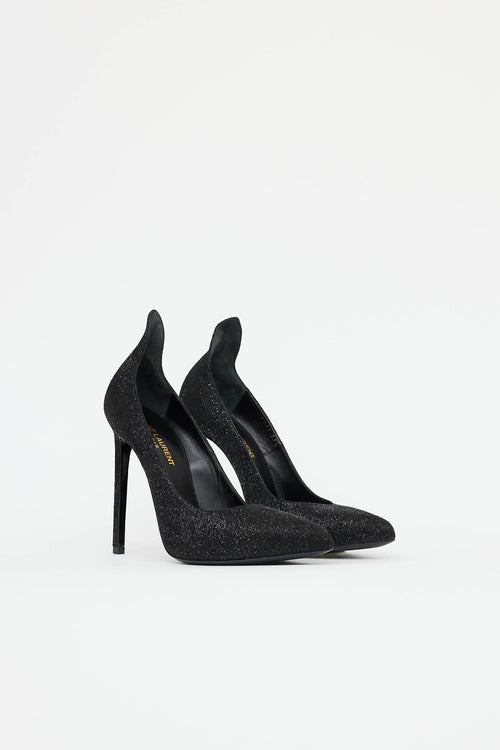 Saint Laurent Glitter Pump