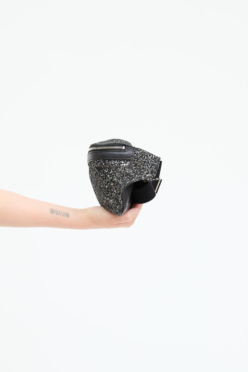 Saint Laurent Glitter Belt Bag