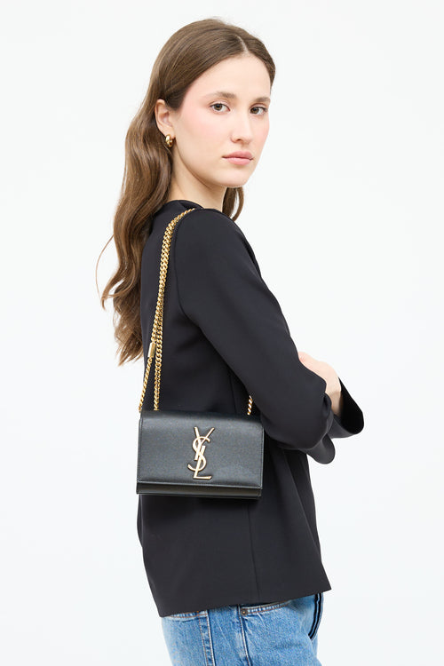 Saint Laurent Mini Leather Kate Bag