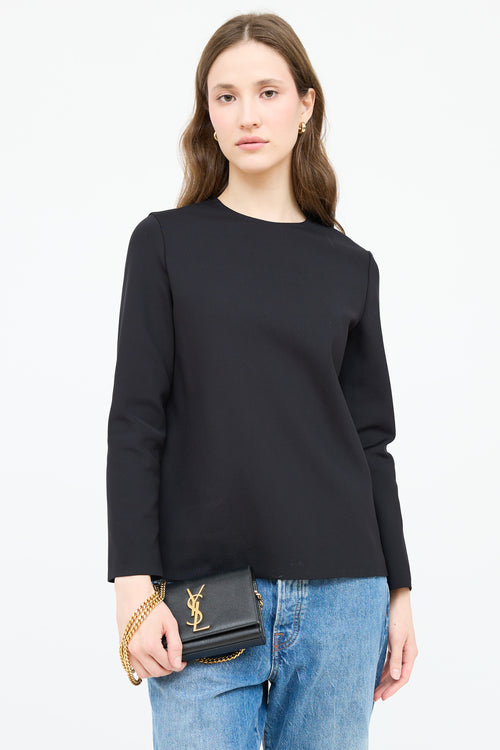 Saint Laurent Mini Leather Kate Bag